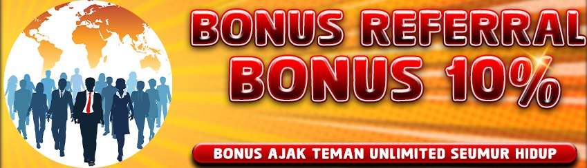 Bonus Referral 10%
